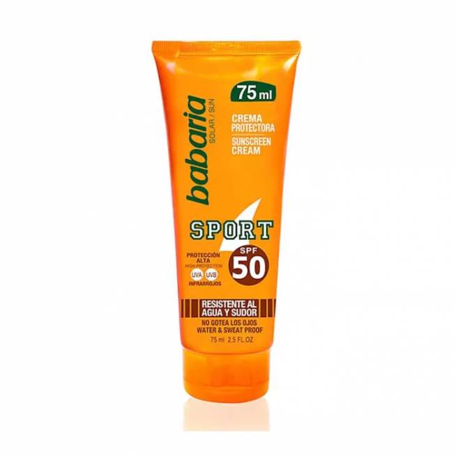 "Babaria Sport" kremas nuo saulės Spf50 75ml