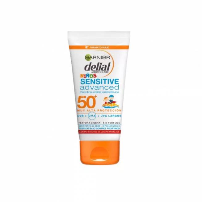 "Delial Children Sensitive Advanced" apsauginis kremas nuo saulės Spf 50ml