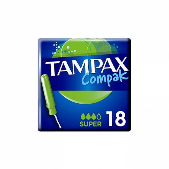 "Tampax Compak Super" 18 vienetų