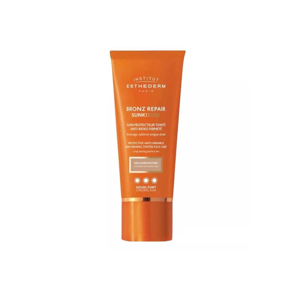 Institut Esthederm Bronz Repair veido priežiūros priemonė Golden Natural Tan Strong Sun 50ml