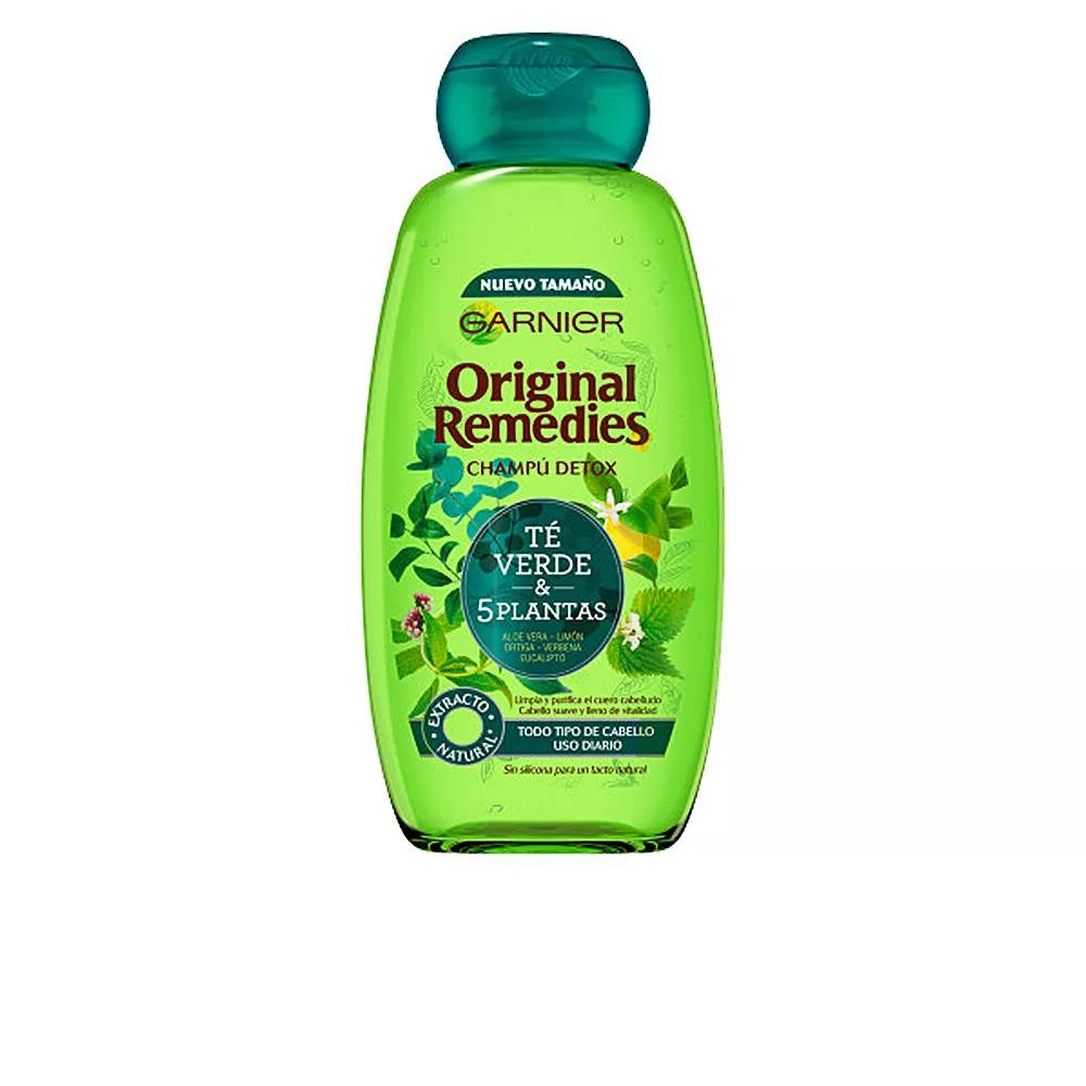 Garnier Original Remedies Detox šampūnas kasdieniam naudojimui 300ml