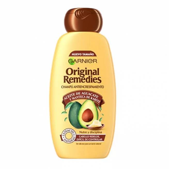 Garnier Original Remedies Avokadų ir taukmedžių šampūnas 300ml