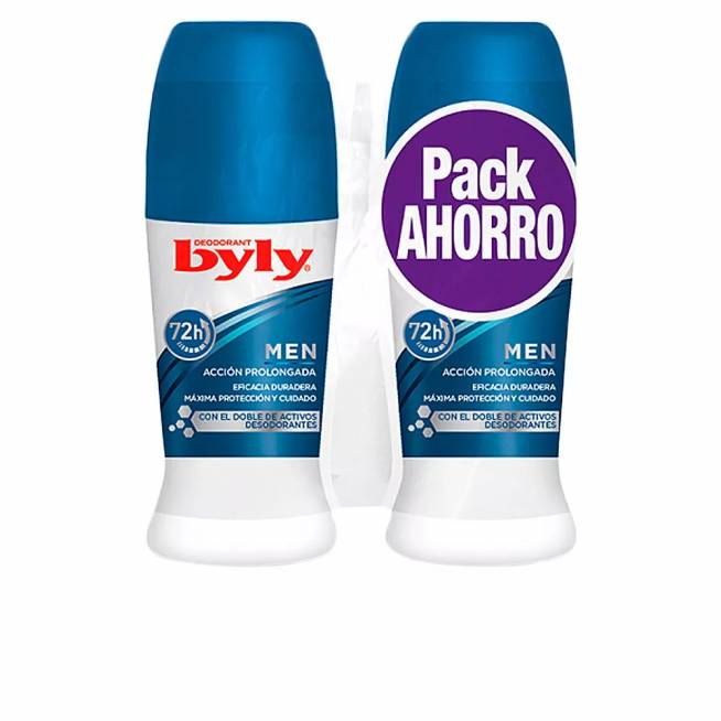 "Byly For Men" dezodorantas su rutuliuku 2x50ml