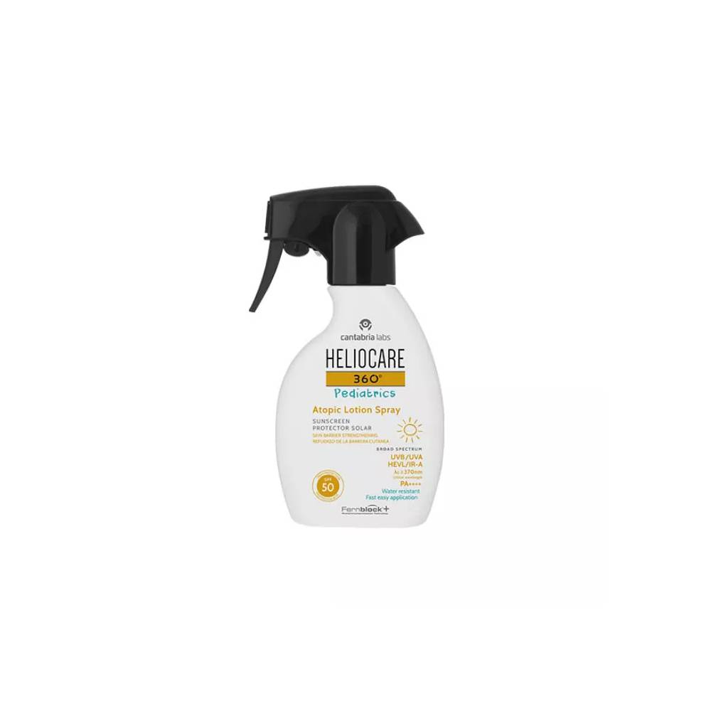 Heliocare 360 Pediatrics Atopic Locion Spray Spf50+ 250ml