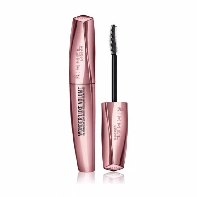 Rimmel London Wonder'Luxe Volume blakstienų tušas 0001 Black