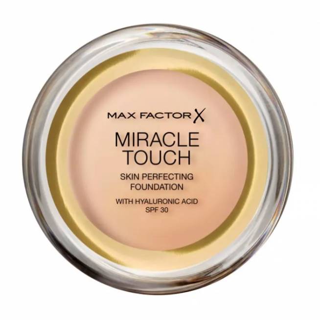 "Max Factor Miracle Touch" tobulinantis odos pagrindas Spf30 085 Caramel