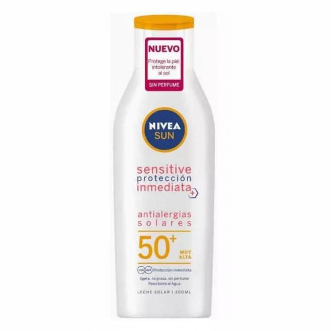 "Nivea Sun Sensitive Spf50+" pienelis 200ml