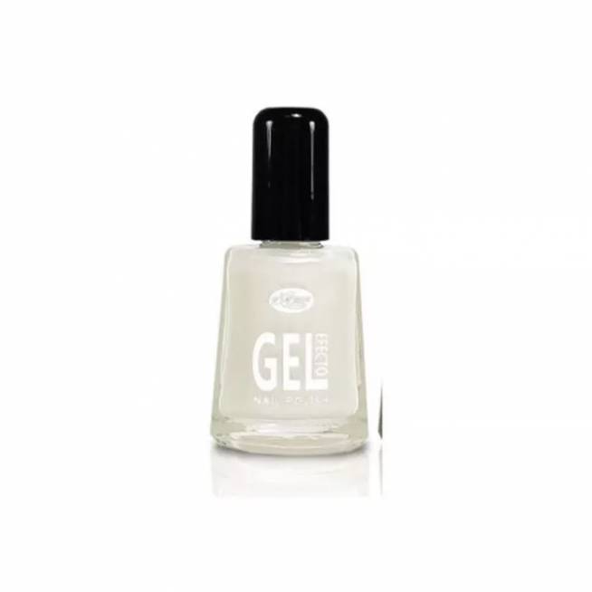 "Nurana" gelinio efekto nagų lakas 14 White Pearl 10ml