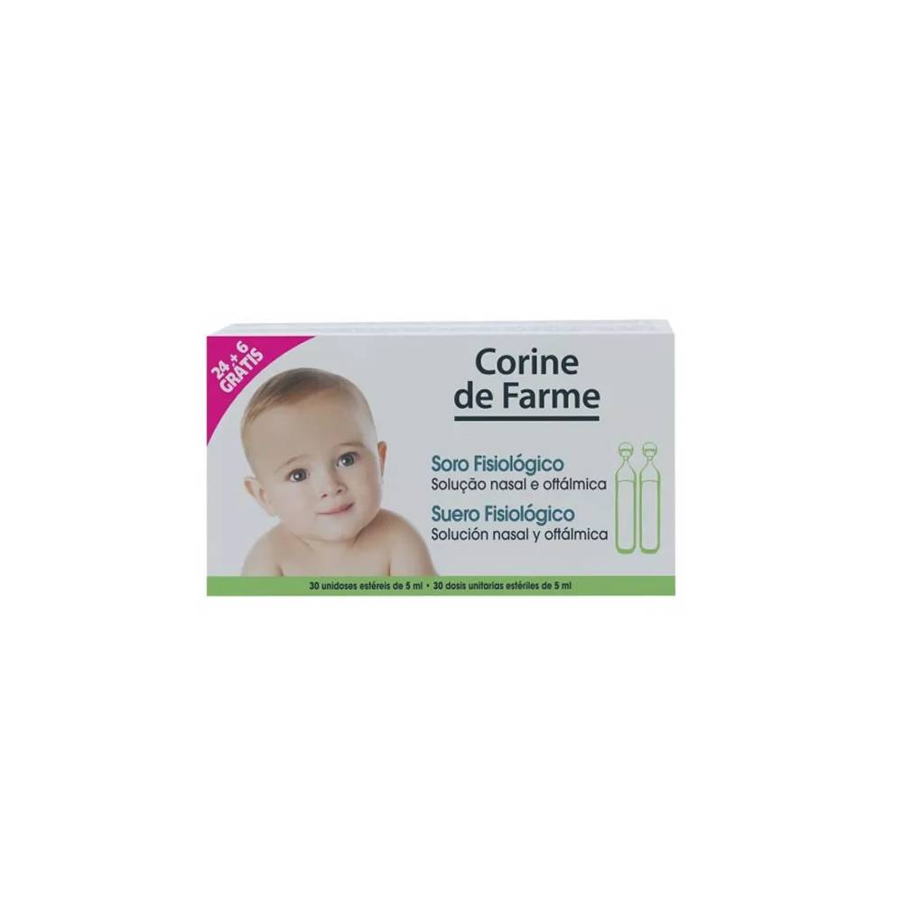 Corine De Farme fiziologinis serumas 30x5ml