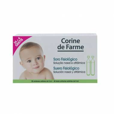 Corine De Farme fiziologinis serumas 30x5ml