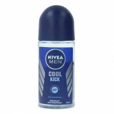 "Nivea Men Cool Kick" dezodorantas Roll On 50ml