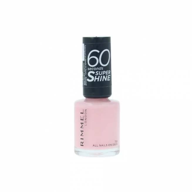 "Rimmel 60 Seconds Super Shine 722 All Nails On Deck