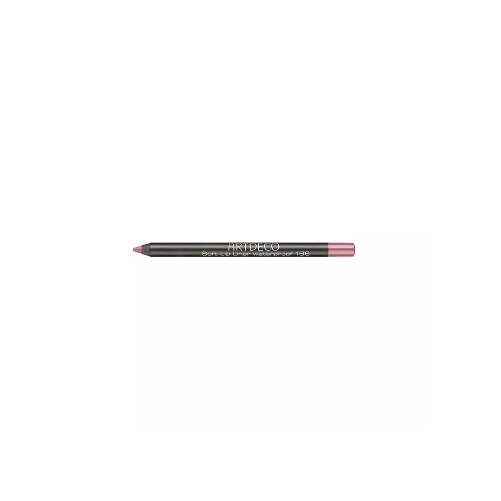 "Artdeco Soft Lip Liner" vandeniui atsparus lūpų pieštukas 186 Shy Rose