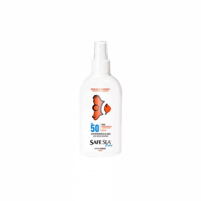 Safe Sea Kids apsauginis kremas nuo saulės nuo kūno Spf50 Spray 100ml