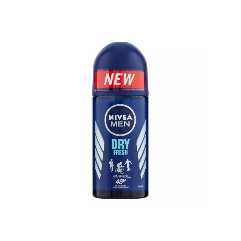 Nivea Men Dry Fresh 48h dezodorantas Roll On 50ml