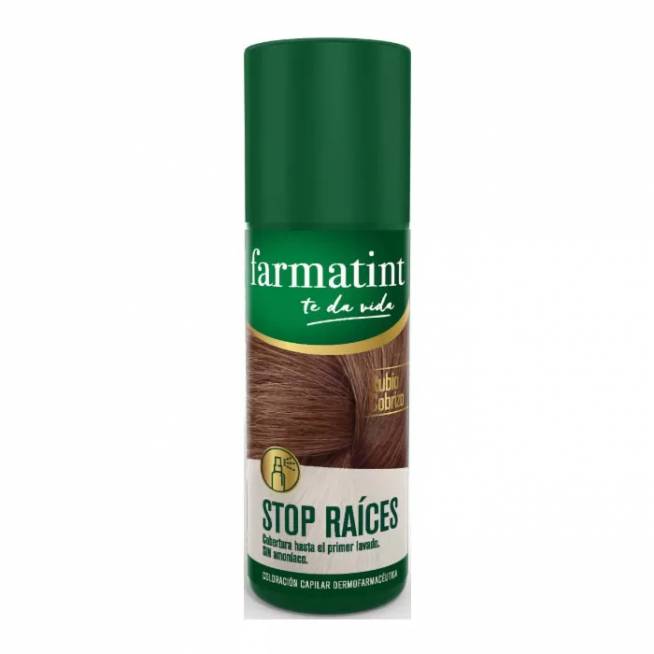 "Farmatint" purškiamas purškiklis "Stop Root Copper Blonde" 75ml