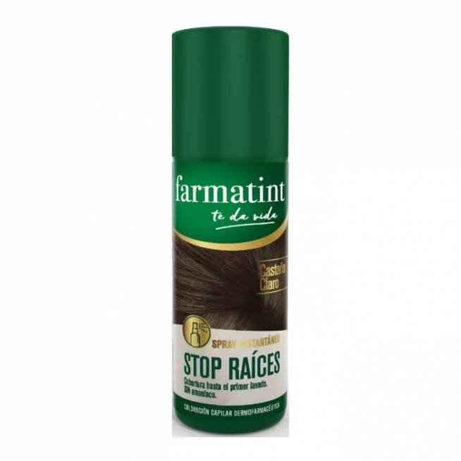 "Farmatint" purškiamasis purškiklis "Stop Root Light Chesnut" 75ml