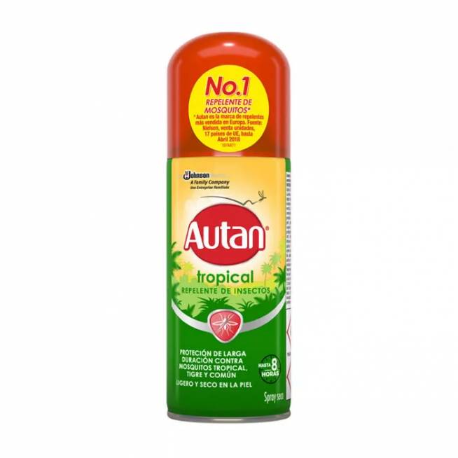 "Autan Tropical Repellent" sausas purškalas 100ml