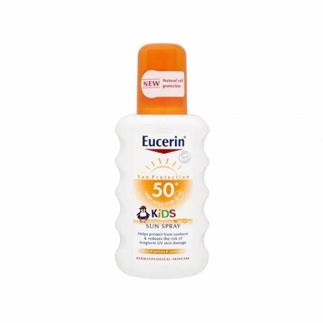 "Eucerin Sun Kids Sensitive Protect Spray Spf50" purškiklis 200ml