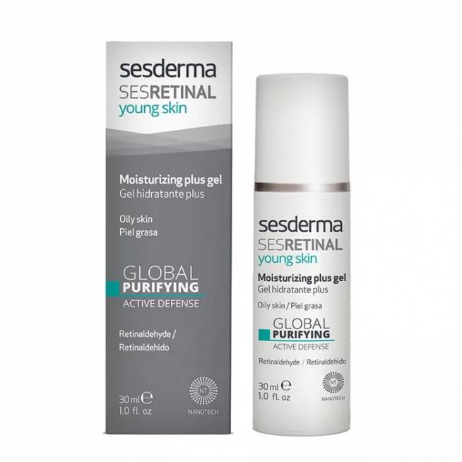 Sesderma Sesretinal Young Skin drėkinamasis gelis Plus Riebi oda 30ml