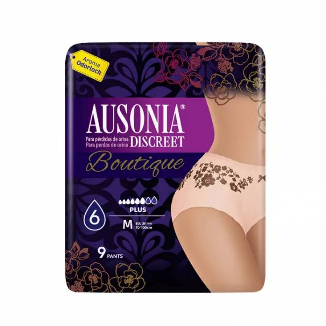 Ausonia Discreet Boutique Braguitas-Pants 9 vienetai