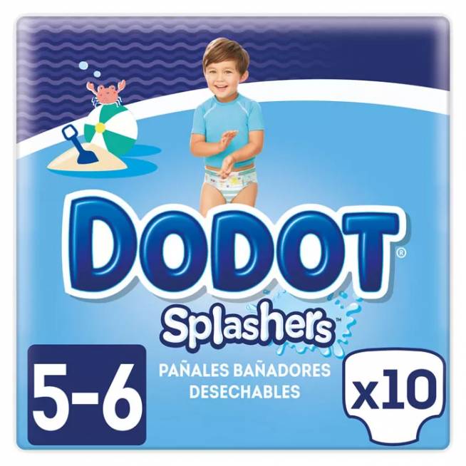 Dodot Splashers T-5 10 vienetų