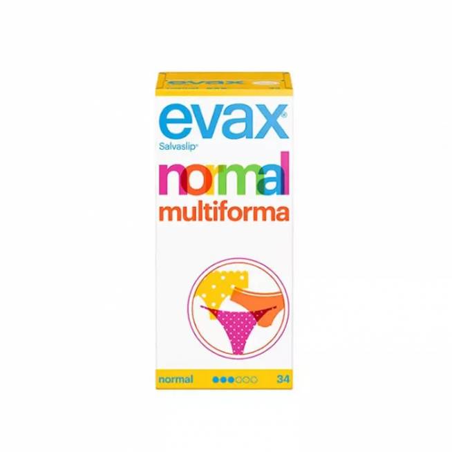 "Evax Salvaslip Normal Multiform Protegeslips" 34 vienetai