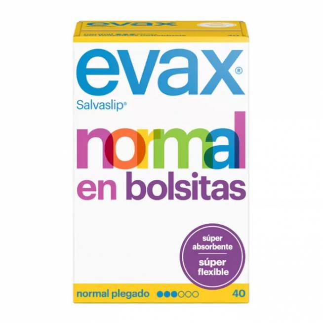 "Evax Normal Fresh Pantyliners" maži maišeliai 40 vienetų