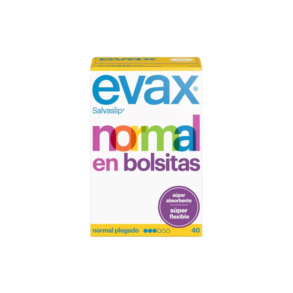 "Evax Normal Fresh Pantyliners" maži maišeliai 40 vienetų