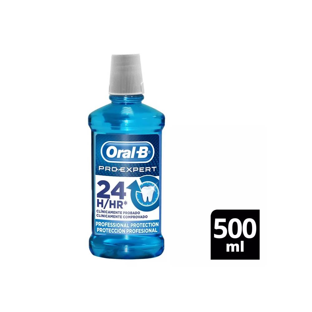 "Oral-B Pro-Expert Professional Protection Fresh Mint" burnos skalavimo skystis 500 ml