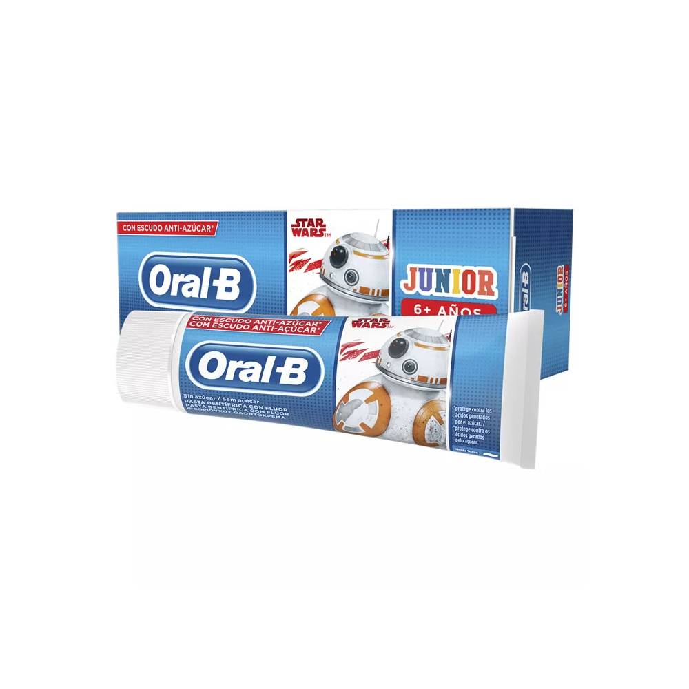 "Oral-B Junior Luxe Glamorous White" dantų pasta 75 ml