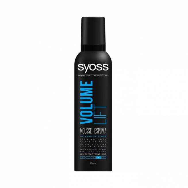 "Syoss" plaukų putų sistema "Volume Lift Anti Flat System" 250ml