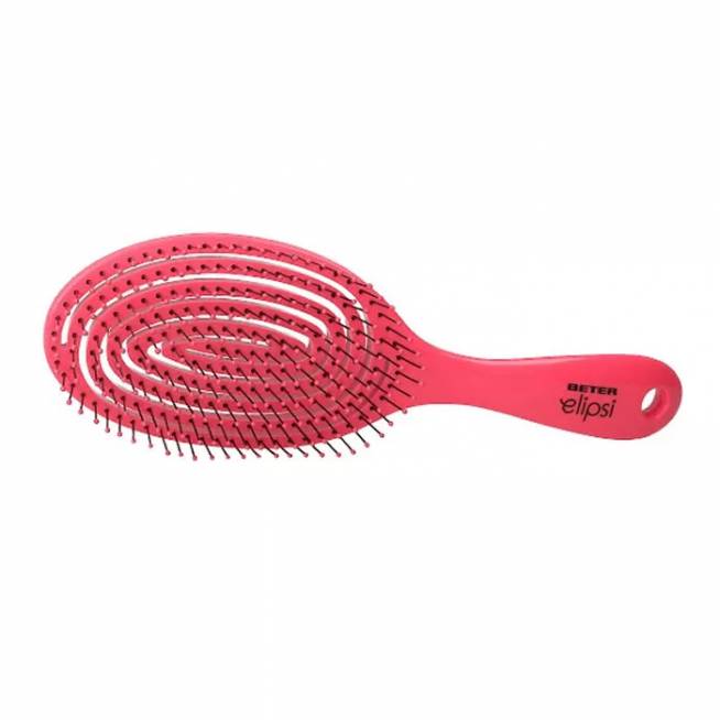 "Beter Elipsi" iššukavimo šepetys "Detangling Fexible Brush Large Fuchsia