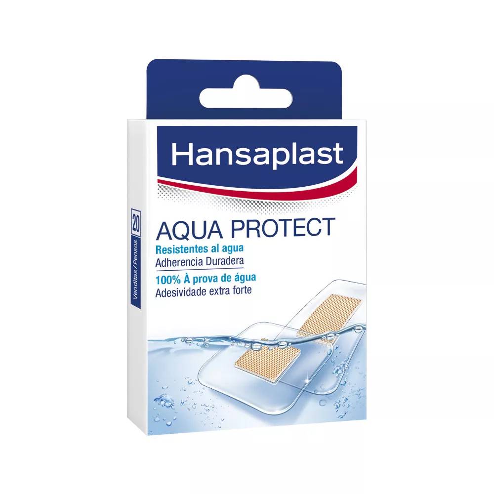 "Hansaplast Agua Protect" dviejų dydžių 20 vienetų