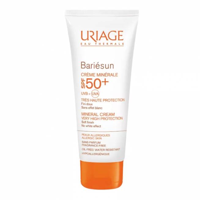 "Uriage Bariésun" mineralinis kremas Spf50+ 100ml