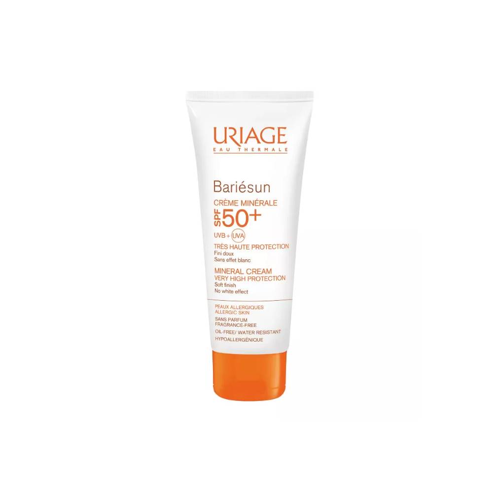 "Uriage Bariésun" mineralinis kremas Spf50+ 100ml