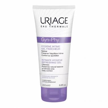 "Uriage Gyn-Phy" intymios higienos gaivinamasis gelis 200ml