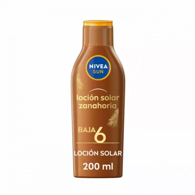 "Nivea" losjonas nuo saulės "Carrot Spf6" 200ml