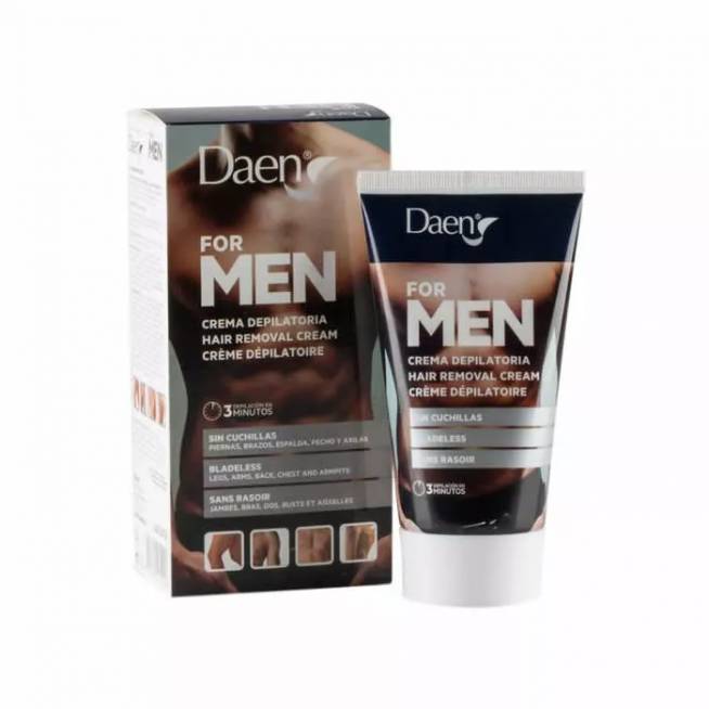 "Daen For Men" plaukų šalinimo kremas be ašmenų 150ml