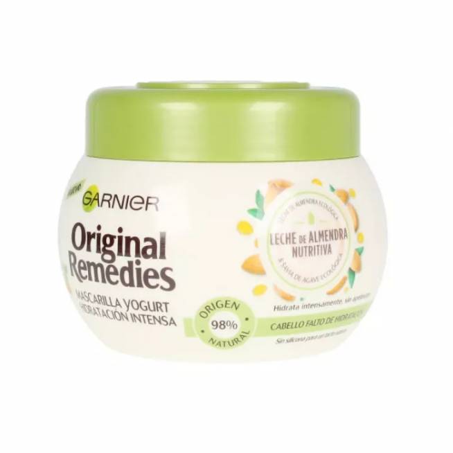 "Garnier Original Remedies" migdolų pieno kaukė 300ml