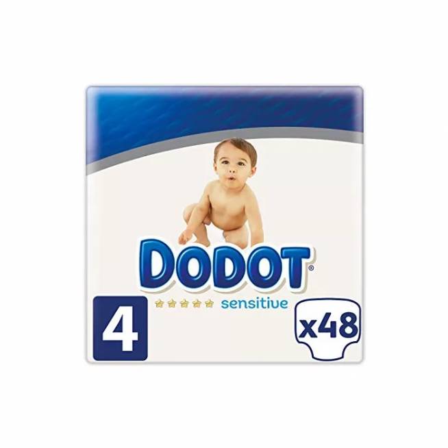 "Dodot Sensitive T-4" 48 vienetai