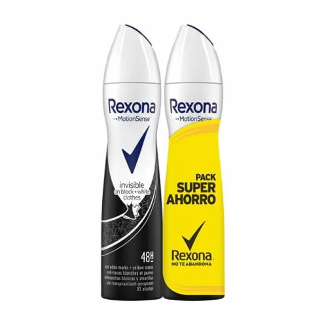 Rexona dezodorantas Motion Sense Invisible On Black&White Clothes Spray 2x200ml