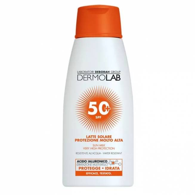 "Dermolab" saulės pienas veidui ir kūnui Spf50 200ml