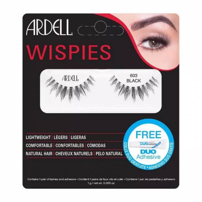 "Ardell Wispies Lashes 603 Black" 2 dalių rinkinys