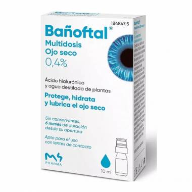 "Banoftal" sausų akių daugiadozė 10ml