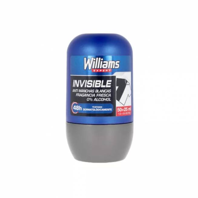 "Williams Expert Invisible 48h Deo Roll On" 75ml