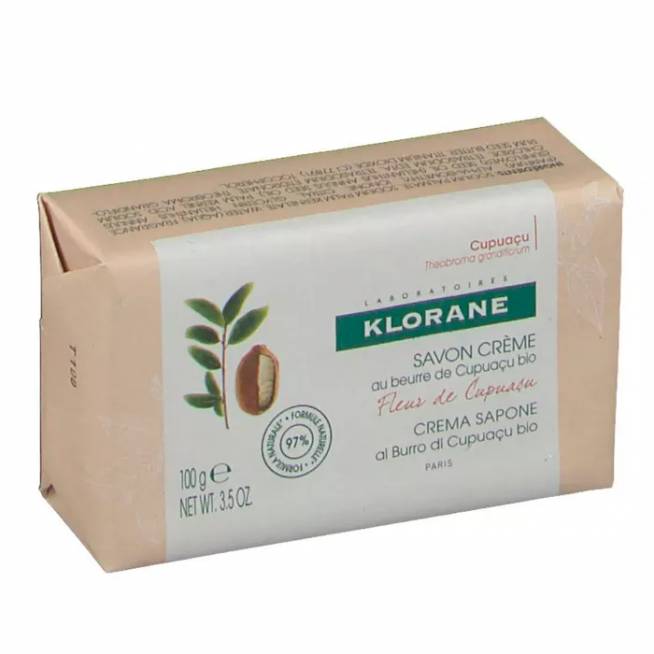 "Klorane Cupuaçu Flower Cream" muilas 100g