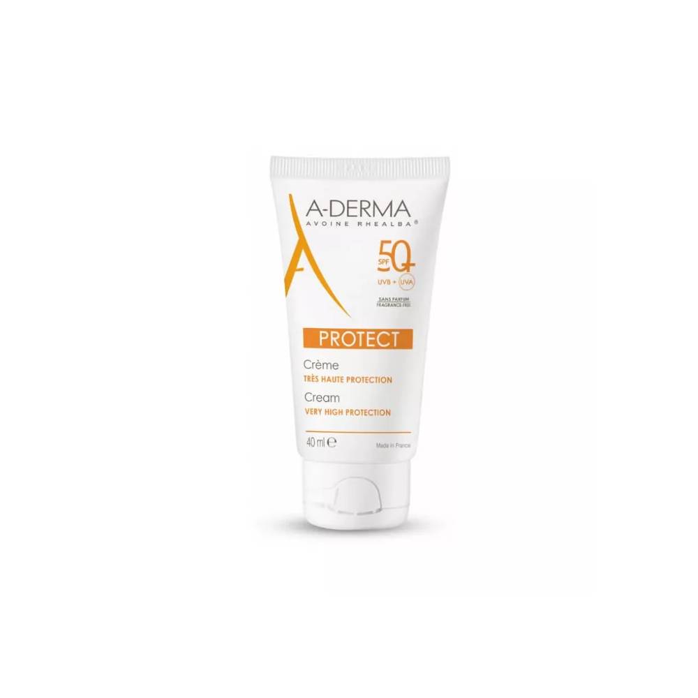 "A-Derma Protect" apsauginis kremas be kvapiklių Spf50 + 40ml