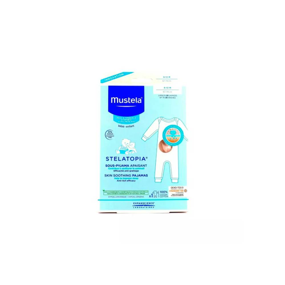 "Mustela" odą raminanti pižama "Stelatopia" 6-12 mėn