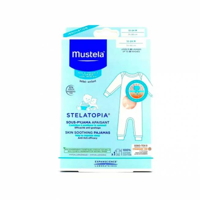 "Mustela" odą raminanti pižama "Stelatopia" 12-24 mėn